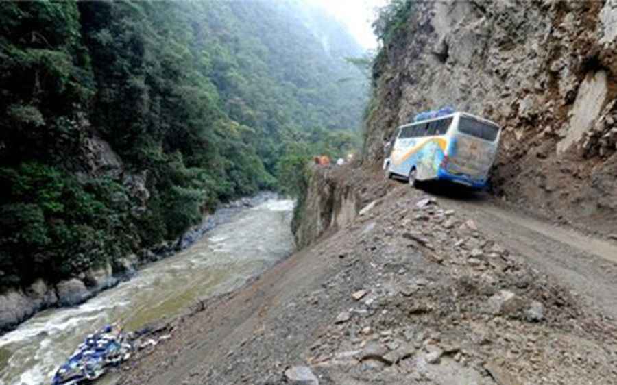 The dangerous road to Caranavi is not for the faint of heart