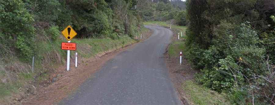 The defiant Otaki Gorge Road in New Zealand is closed after a big slip
