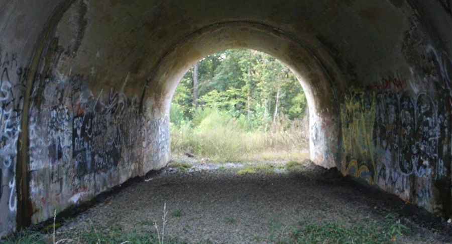 The haunted Lydia’s Bridge in North Carolina
