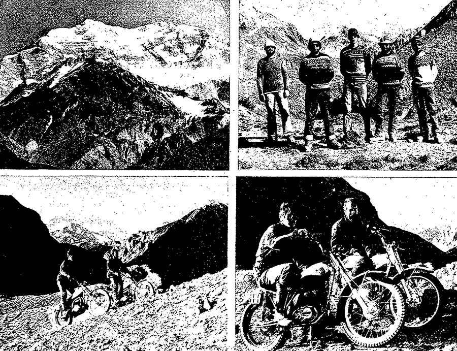 The Historic Motorcycle Expedition to Aconcagua with Bultaco Sherpa