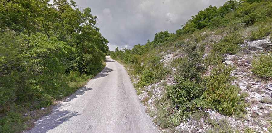 The inhumane Mur de Monieux with 21% ramps