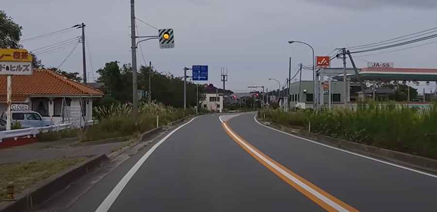 The nuclear National Route 6 from Namie to Tomioka