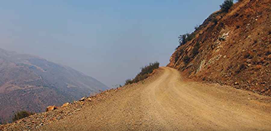 The remote Kleinschmidt Grade Road in Idaho will test your nerves