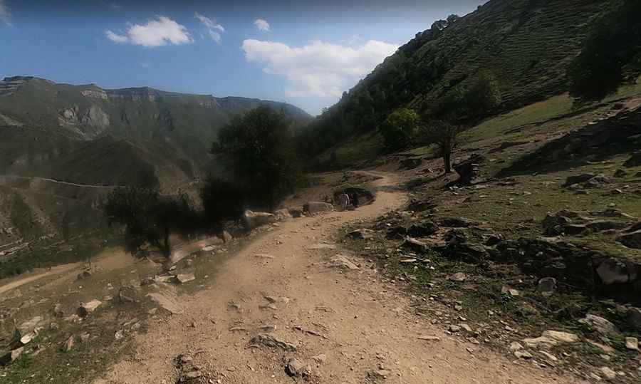 The remote road to Gamsutl, a Soviet ghost town