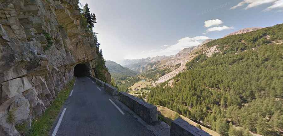 The road to Col de la Cayolle in the Provence will take your breath away