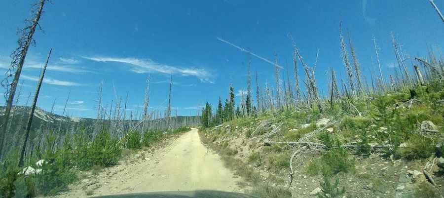 The road to Columbia Ridge is not for the faint of heart