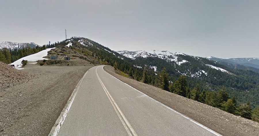 The road to Etna Summit in CA has it all