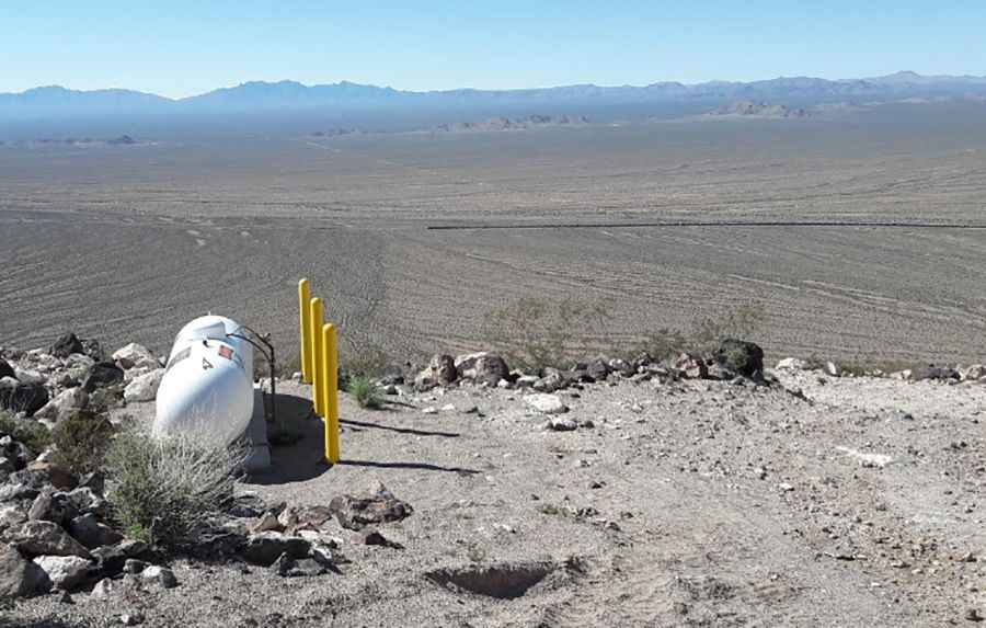 The road to KHIW-FM Essex is not for the faint of heart