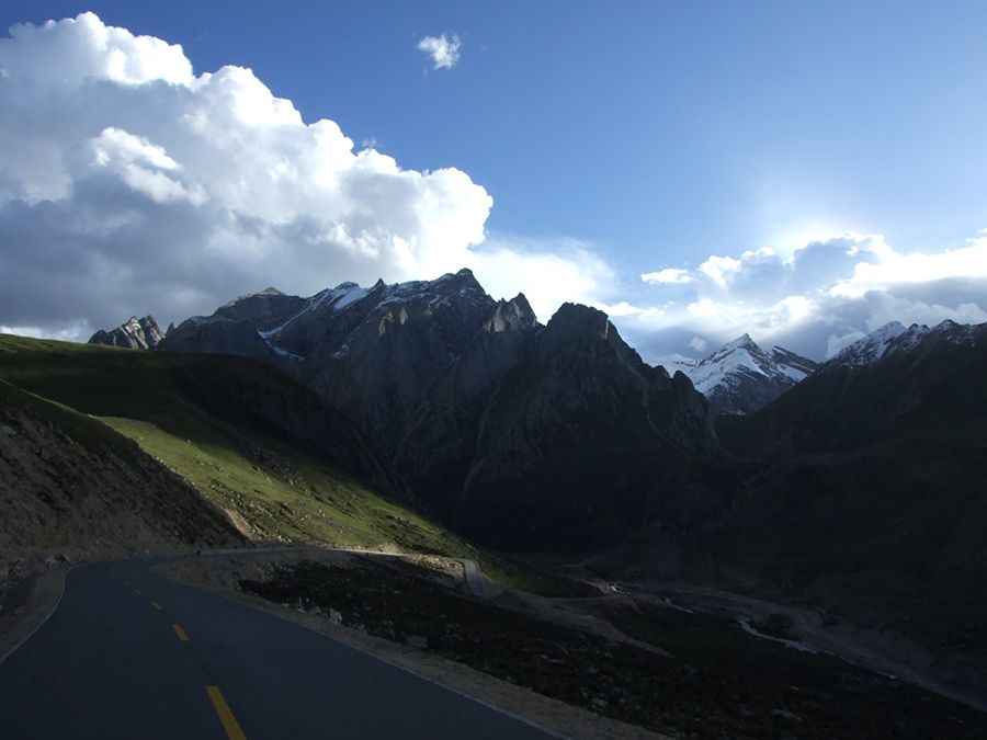 The road to Kyi La is not for the faint of heart