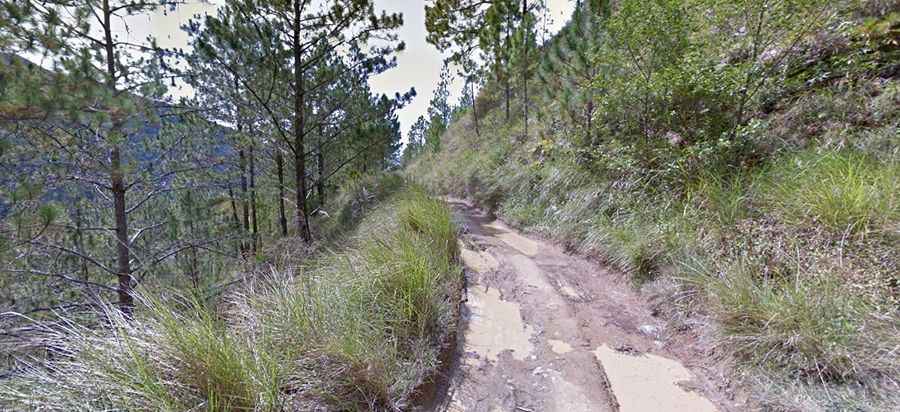 The road to Mount Pulag on Luzon Island is not for the sissies
