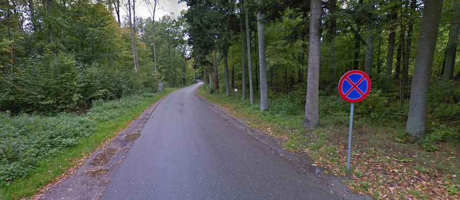 The road to Wolf's Lair, Hitler's headquarter in WWII