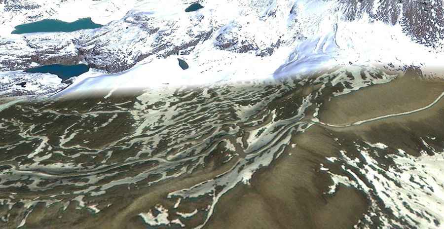 The road to Xia Quepu Lake is not for the faint of heart