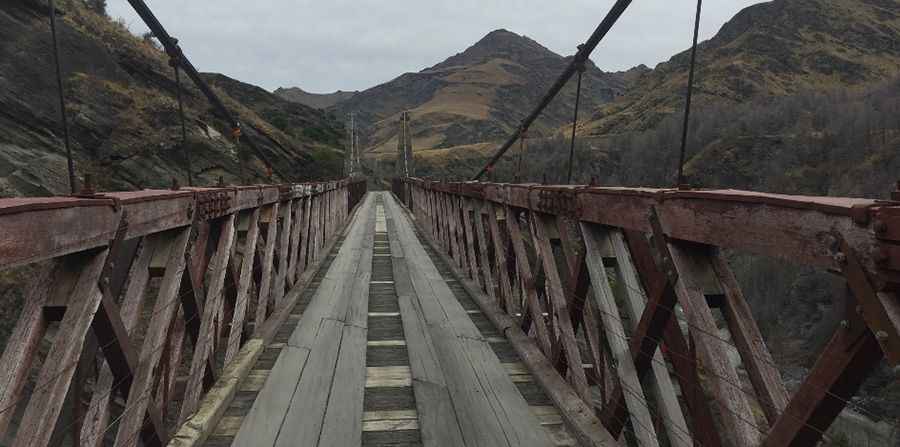 The spectacular Skippers bridge in NZ