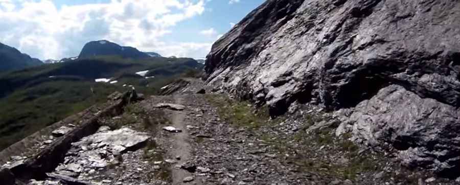 The Storehaug Tunnel Old Road is said to be one of the scariest roads in Vestland County