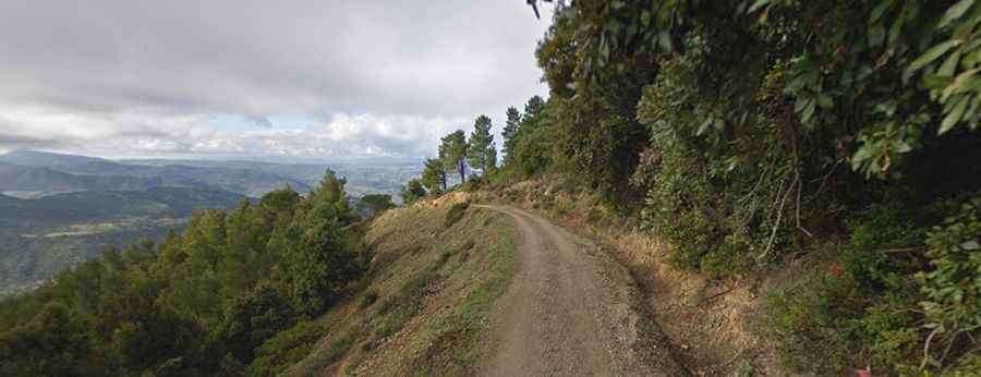 The Unpaved Road to Monte Corrasi in Sardinia Runs Through a Lunar Landscape