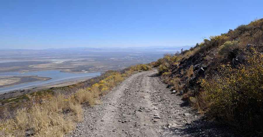 The Wild Road to Black Mountain in California