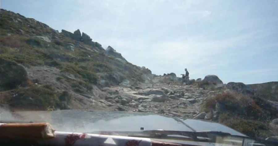 The wild road to Bocca di Chiralba in Corsica