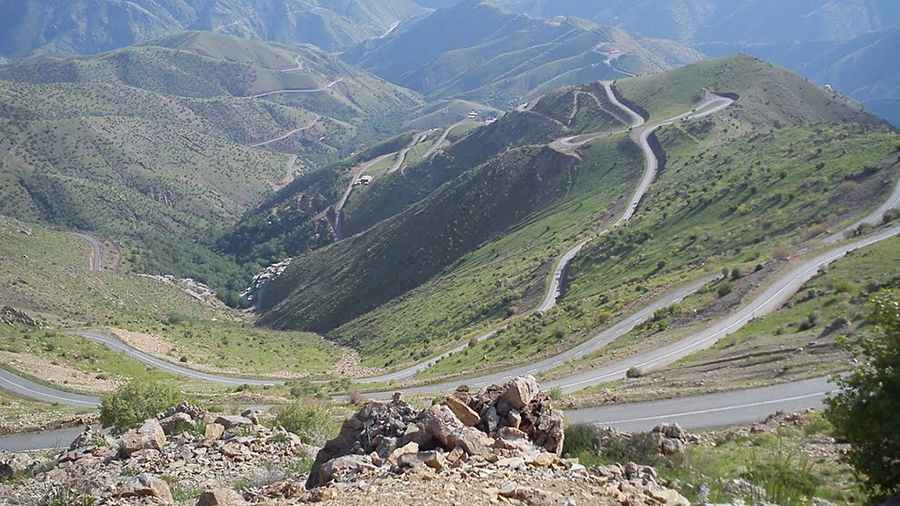 The Wild Road to Dalani Pass in Iran