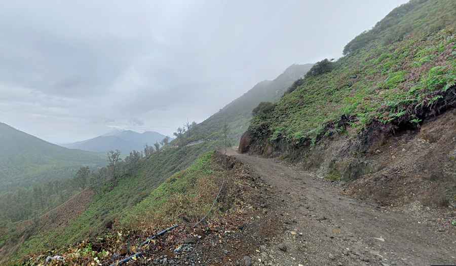 The wild road to the blue fire of Kawah Ijen