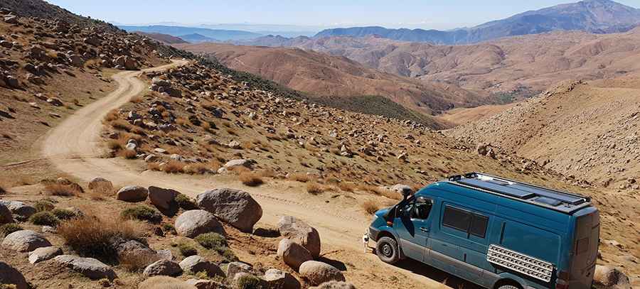 Tizi n'Tmourhas: this road is not for timid drivers