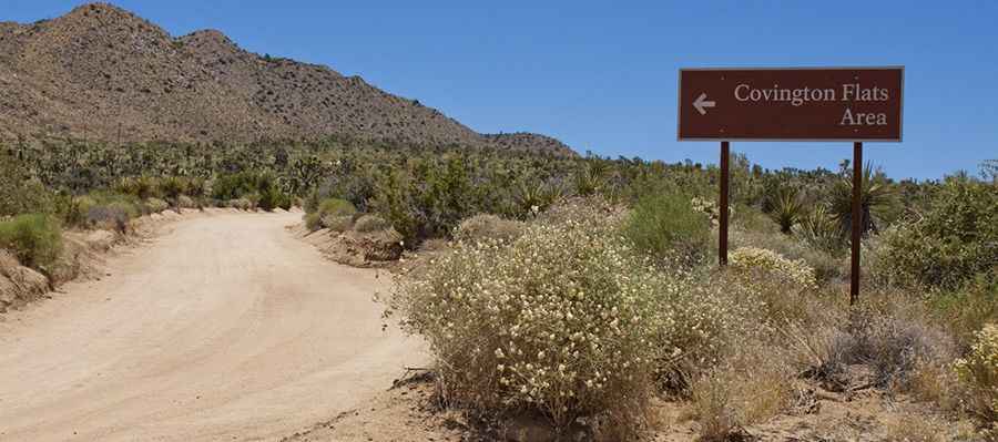 Traveling along the scenic Covington Flat Road in California