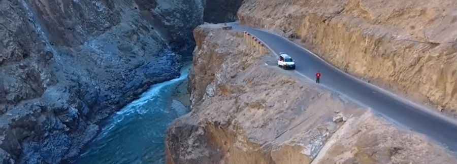 Travelling the defiant Nujiang River Road
