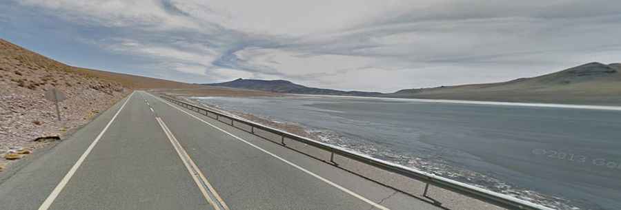 Travelling Through Ruta 27 (CH-27) in the Andes