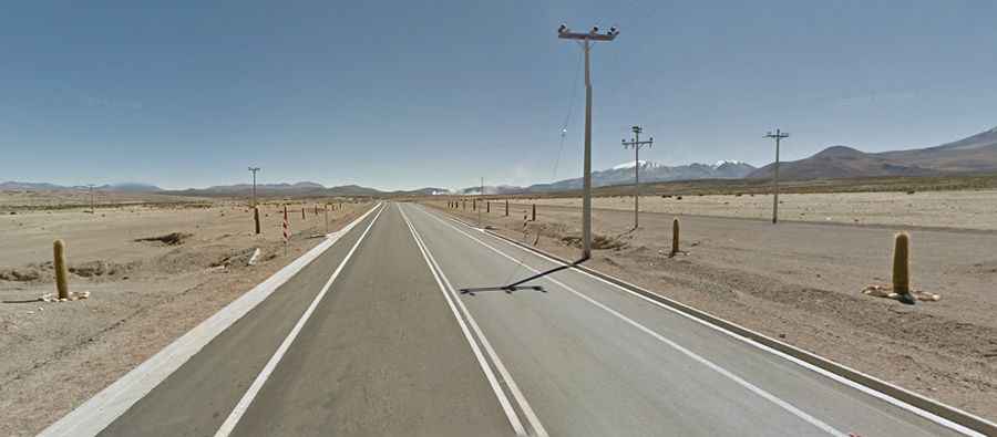 Travelling through the international Colchane-Pisiga Pass