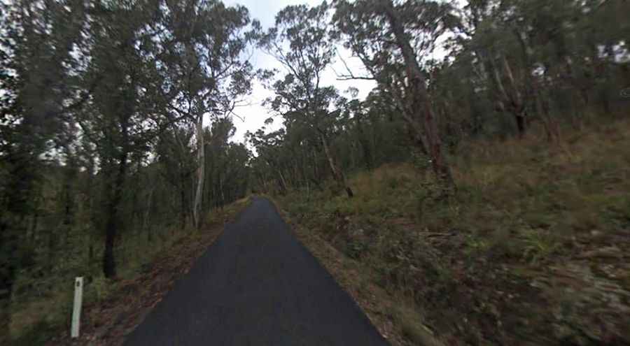 Travelling through the scenic Hartley Vale Road in the Blue Mountains