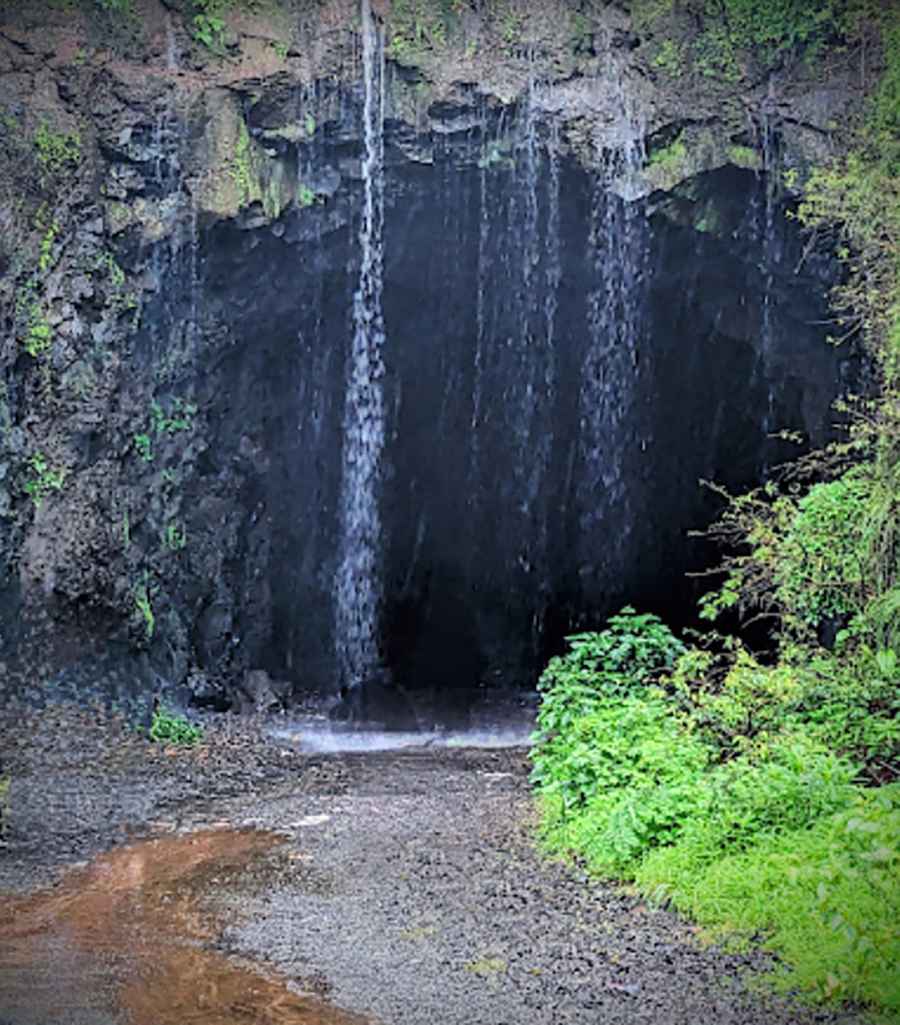 Traversing the Tunnel Beneath Kumbhe Waterfall: Maharashtra's Majestic Intersection