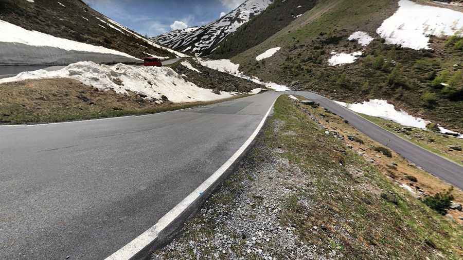 Umbrail Pass is an iconic Alpine road with 35 hairpin turns