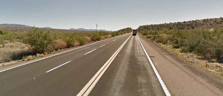US 93, a major north-south highway in the western United States