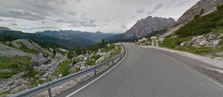 Valparola Pass is an iconic Giro d'Italia climb