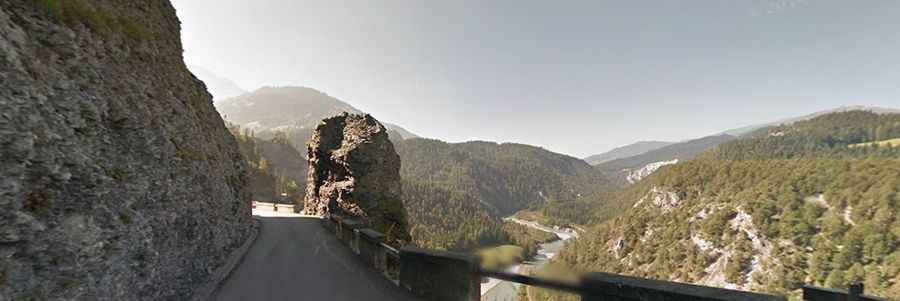Versamerstrasse: A Funny Mountain Road in Graubunden