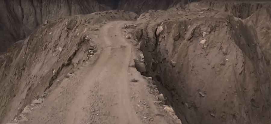 Welcome to hell: Khaltaro Valley Road is a scary drive