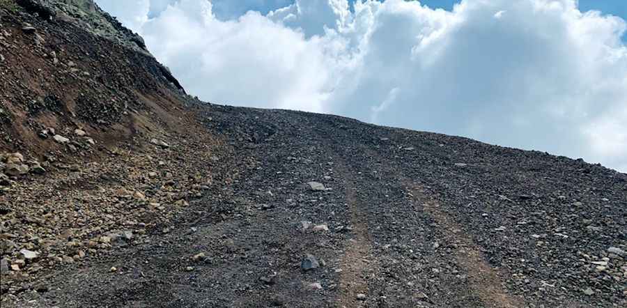 What are the highest roads in Georgia?