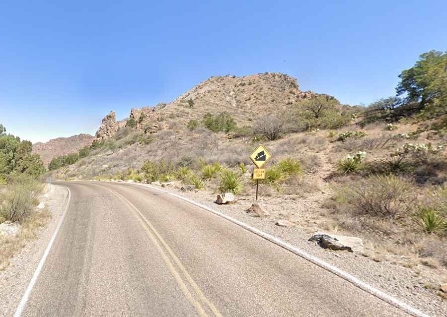 What are the highest roads in Texas?