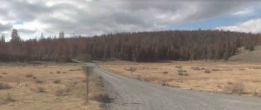 What is at the summit of Bald Butte?