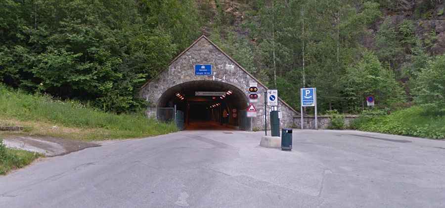 What is the Drammen Spiral Tunnel in Norway?
