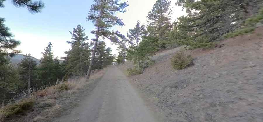 What is the road condition of the Switzerland Trail?