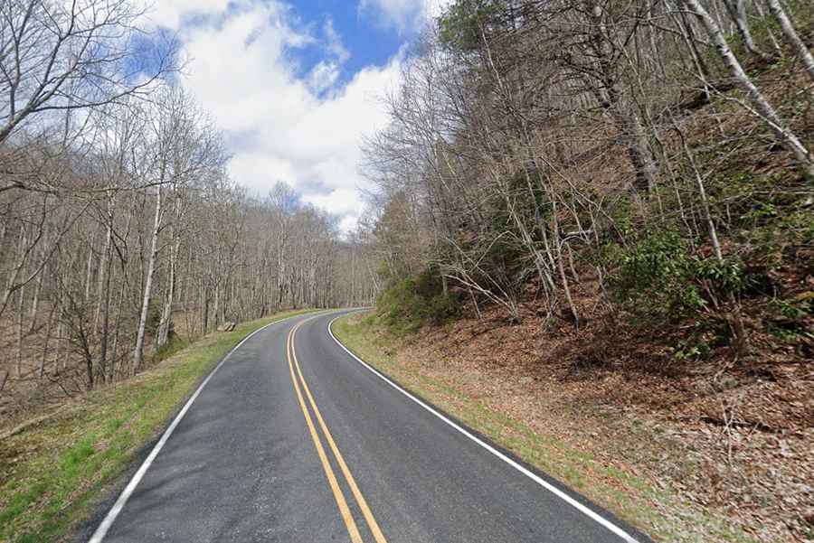 When was Cataloochee Valley Road built?