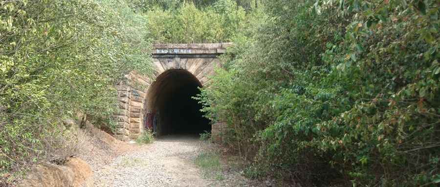 When was Mushroom Tunnel built?