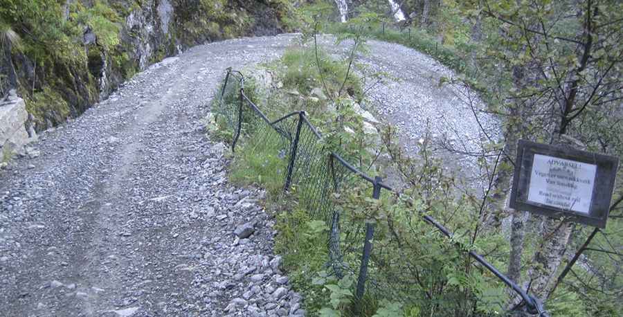 When was Rallarvegen built?