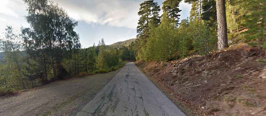 When was the D84 Road built?