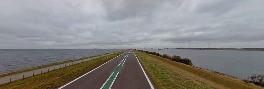 When was the N659 road in Holland built?