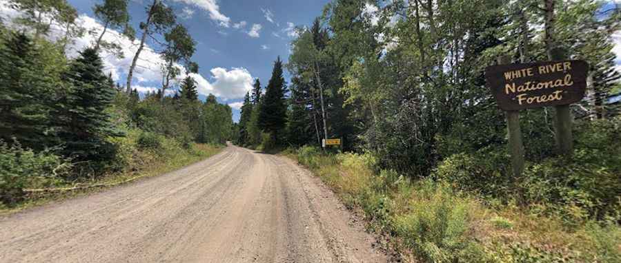 When was the New Castle-Buford Road built?