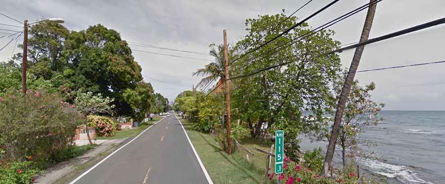 When was the Panoramic Route in Puerto Rico built?