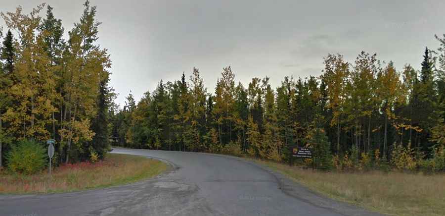 When was the road to Skilak lake built?