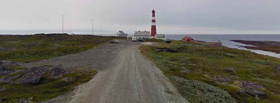 When was the Slettnes lighthouse built?