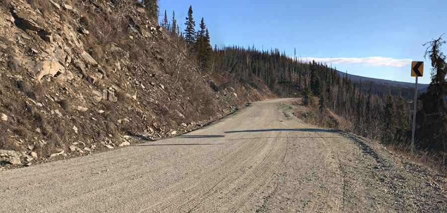 When was the Taylor Highway built?